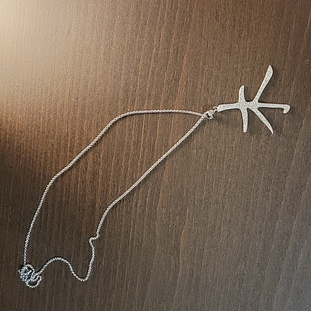 18k Diamond Character Pendant Necklace